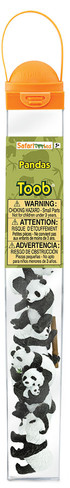 Safari Ltd. Toy Figure - Bear Toob - Pandas- Package Picture