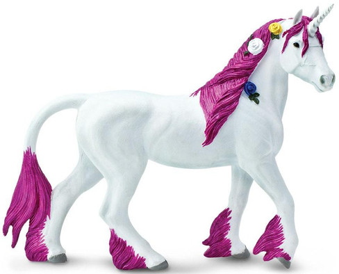 Safari Ltd Pink Unicorn - Side View
