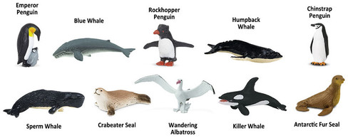 Safari Ltd. Antarctica Toob - Contents View