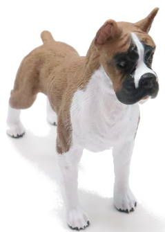 Safari Ltd. Boxer Dog - Front Angle View