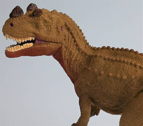 Safari Ltd. Ceratosaurus Dinosaur Figure - Close Up Head View