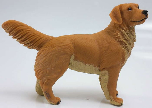 Safari Ltd. Golden Retriever Dog Figure - Left Side View