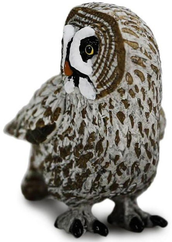 The Safari Ltd. Great Grey Owl - Front View