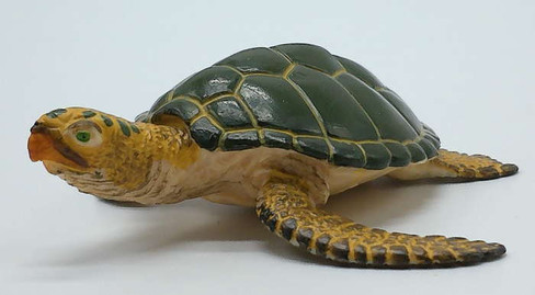 Safari Ltd. - Sea Life Collection - Green Sea Turtle - Front Angle View