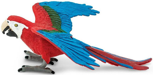 Safari Ltd. Green Winged Macaw Parrot Figure
