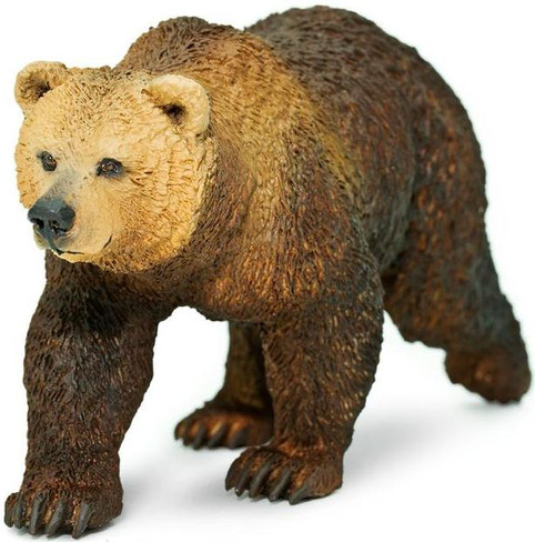 Safari Ltd Grizzly Bear - Front Angle View