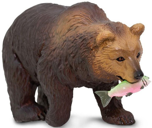 Safari Ltd. Toy Figure -Fishing Grizzly Bear