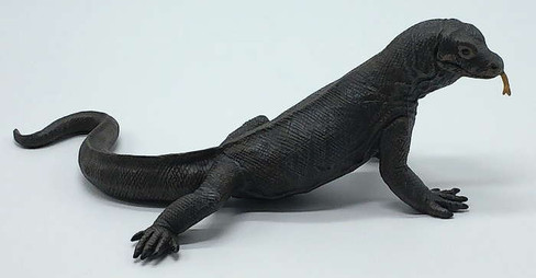 Safari Ltd. - Incredible Creatures - Komodo Dragon Figure - Side View
