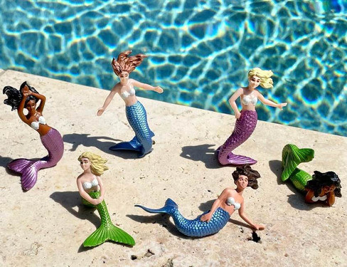 Safari Ltd. Mermaids  - Toob - Contents Picture