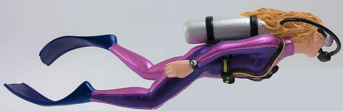 Safari Ltd.  Michelle the Underwater Adventurer Figure - Right Side View