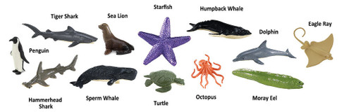 Safari Ltd. Toy Figure - Ocean Toob- Contents Picture