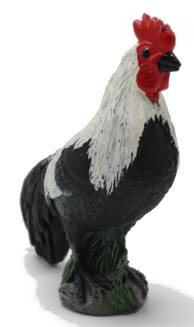 Safari Ltd. Phoenix Rooster - Front Angle View