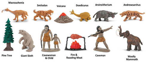 Safari Ltd. Toy Figure - Prehistoric Life Toob- Contents Picture