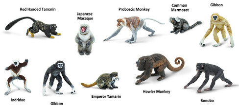 Safari Ltd. - Primates Toob - Contents Picture