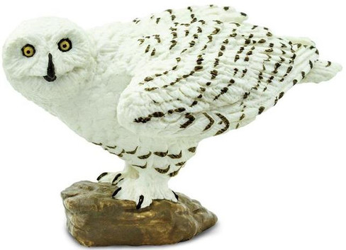 Safari Ltd Snowy Owl - Front View