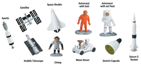 Safari Ltd. Toy Figure - Space Toob- Contents Picture