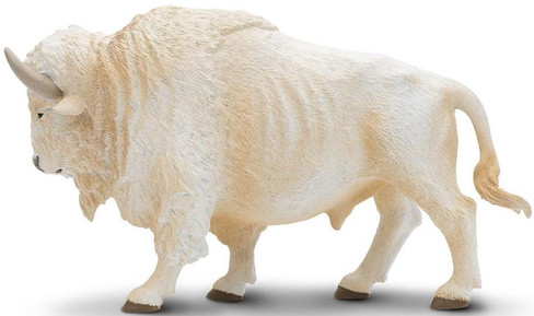 Safari Ltd White Buffalo - Left Side View