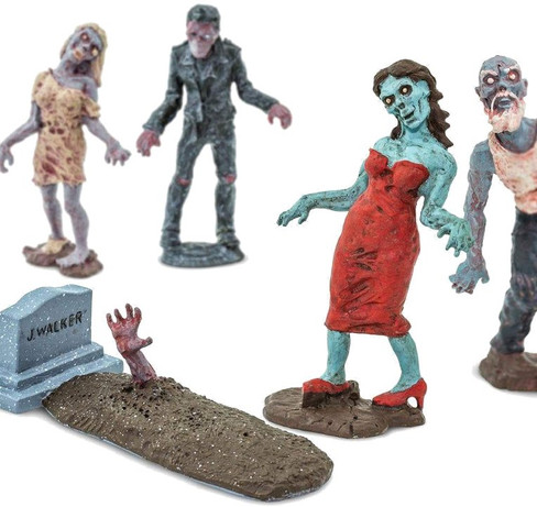 Safari Ltd. Toy Figure - Zombies Toob- Contents Picture