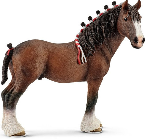 Schleich Toy Horse Figure - Clydesdale Gelding