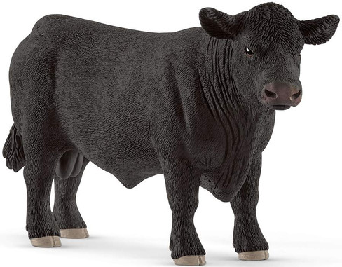 Schleich Toy Farm Life Figure - Black Angus Bull