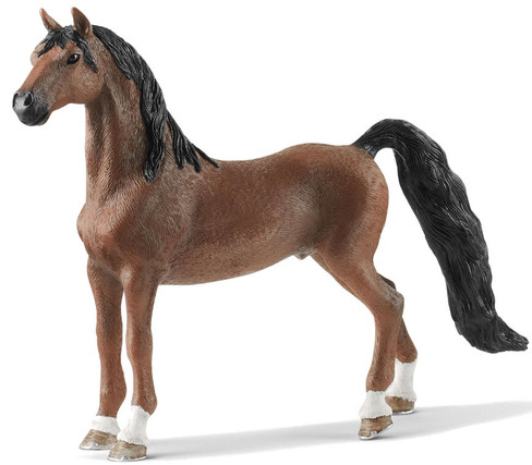 Schleich Toy Horse Figure - American Saddlebred Gelding