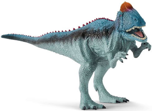 Schleich Cryolophosaurus - Blue Body with Red Crest - Manufacturer Picture