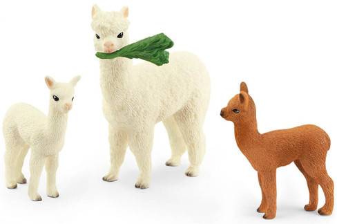 Schleich Toy Farm Life Playset - Alpaca Set