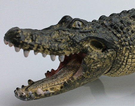 Schleich Alligator - Close Up Face View