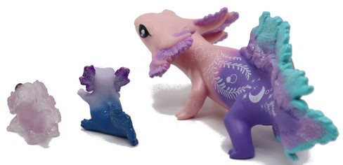 Schleich - Axolotl Discovery Set - Rear View