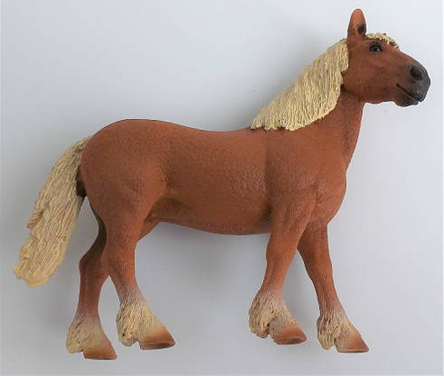 Schleich Belgian Draft Broodmare - Left Side View
