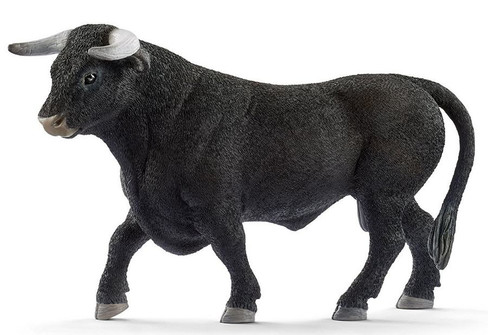 Schleich Toy Farm Life Figure - Black Bull