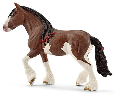 Schleich Toy Horse Figure - Clydesdale Mare