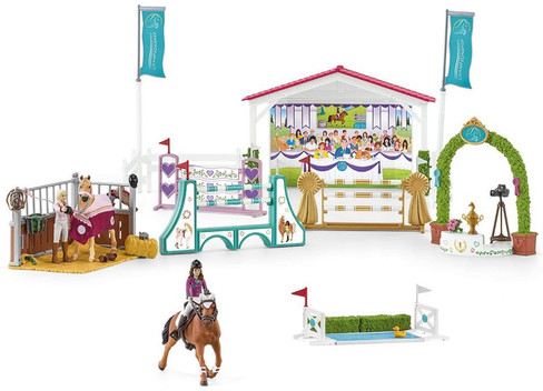 Schleich Friendship Horse Tournament Playset - Contents View