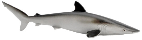 Safari Ltd. Silky Shark Figure - Left Side View