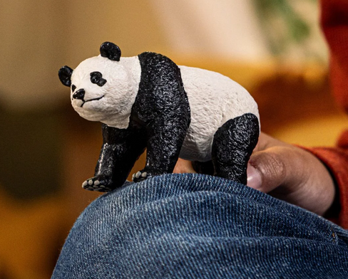 Schleich Toy Wildlife Figure - Giant Panda  #14885 playtime image