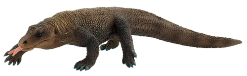 Bullyland Komodo Dragon #63695 Manufacturer Picture left side View