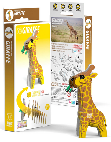 EUGY Giraffe 3D Puzzle #009- Package image