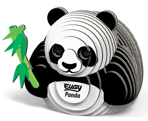 EUGY Panda 3D Puzzle #013 - Manufacturer main image
