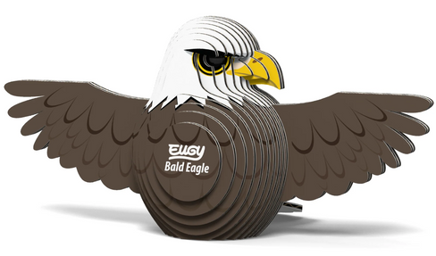EUGY  Bald Eagle 3D Puzzle #022 - Manufacturer main image