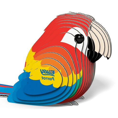 EUGY Parrot 3D Puzzle #023 - Manufacturer main image