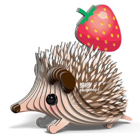 EUGY Hedgehog 3D Puzzle #026 - Manufacturer main image