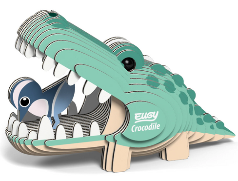 EUGY Crocodile 3D Puzzle #029 - Manufacturer hero image