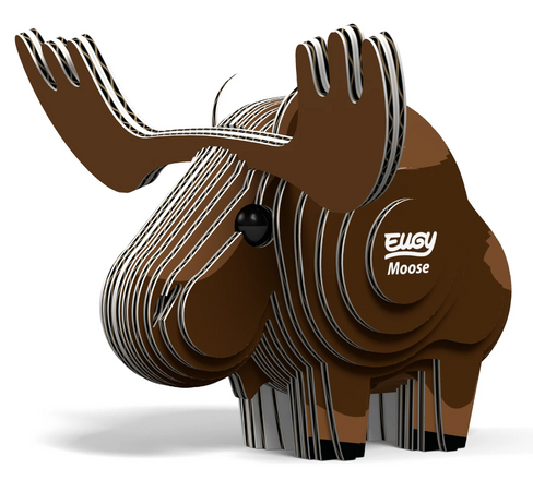 EUGY Moose 3D Puzzle #042 - Manufacturer hero image
