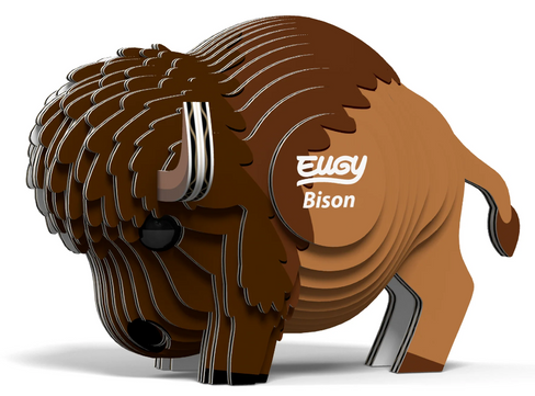 EUGY Bison 3D Puzzle #045 - Manufacturer hero image