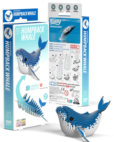 EUGY Humpback Whale 3D Puzzle #051 - box view
