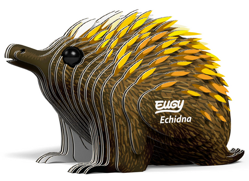 EUGY Echidna 3D Puzzle #058 - Manufacturer hero image