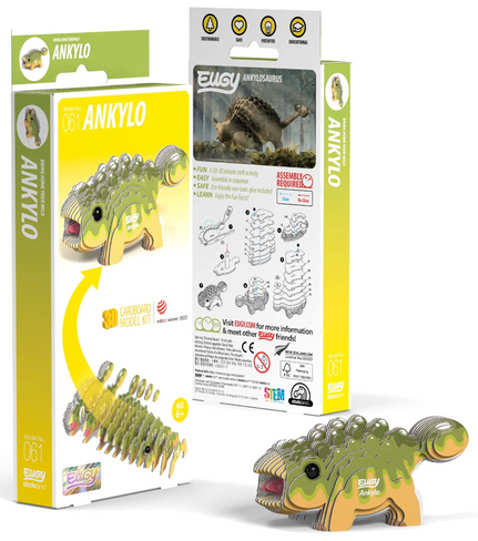 EUGY Ankylo 3D Puzzle #061 - Package image