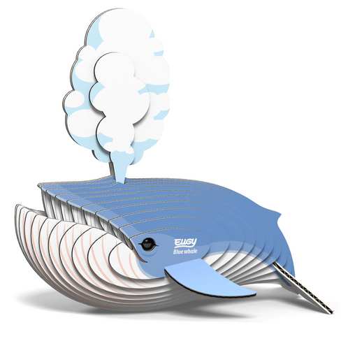 EUGY Blue Whale 3D Puzzle #066 - Manufacturer main image