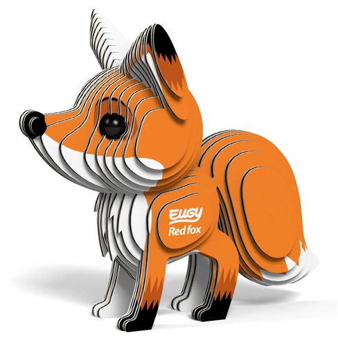 EUGY Fox 3D Puzzle #072 - Manufacturer main image