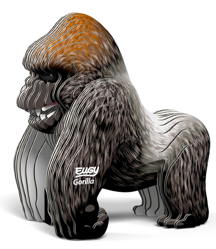 EUGY Gorilla 3D Puzzle #077 - Manufacturer main image